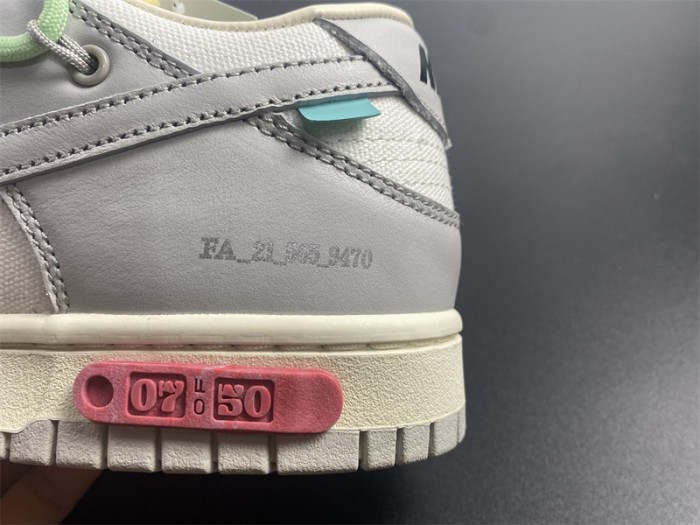 Nike Dunk Low OFW Lot 7 DM1602-108