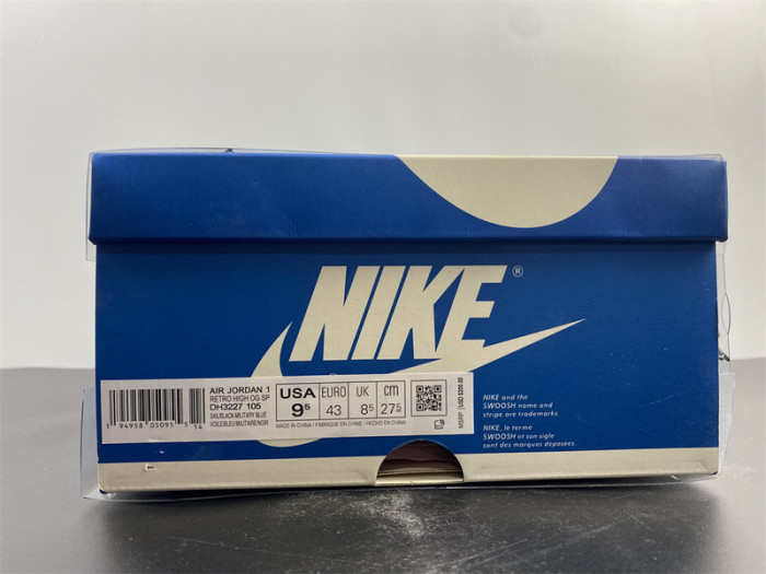Travis Scott x Fragment x Air Jordan 1 High OG SP Military Blue DH3227-105