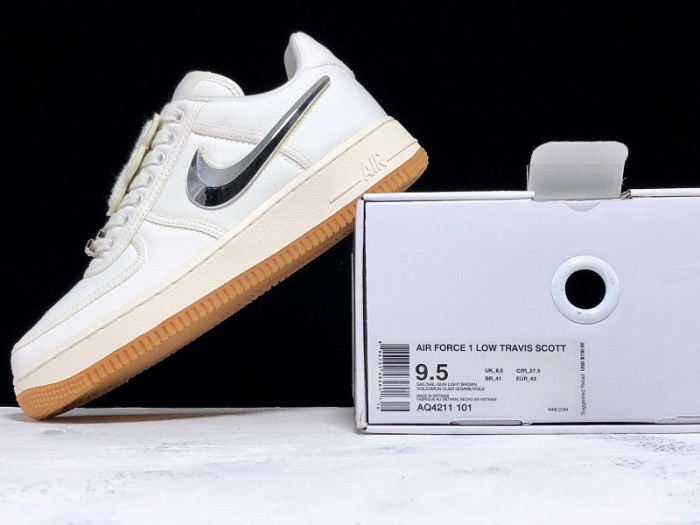 Air Force 1 Low Travis Scott Sail AQ4211-101