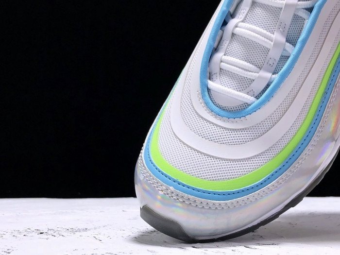 Air Max 97 UL 17 SE White Hologram Blue Women Running BV6670-101