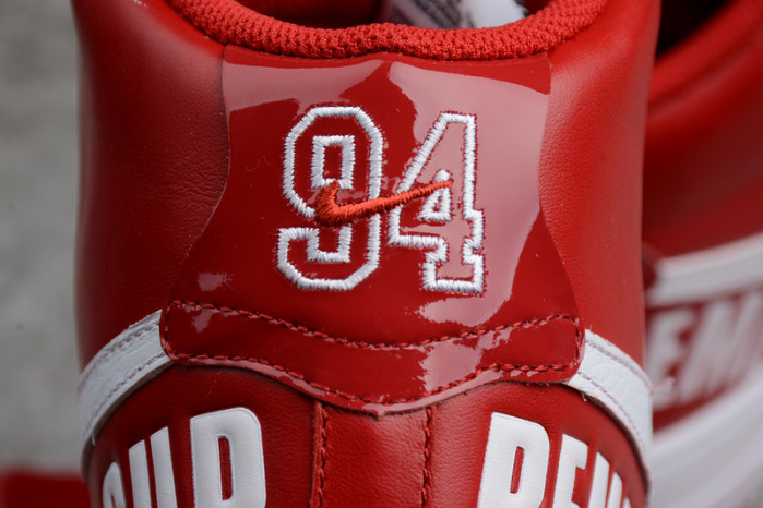 S*p*e nike air force 1 high S*p*e sp red 698696-610