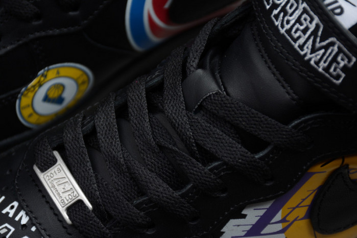 air force 1 mid S*p*e nba black aq8017-001