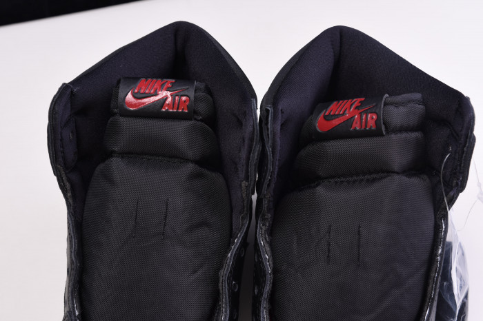 Air Jordan 1 Black Satin Gym Red 555088-060
