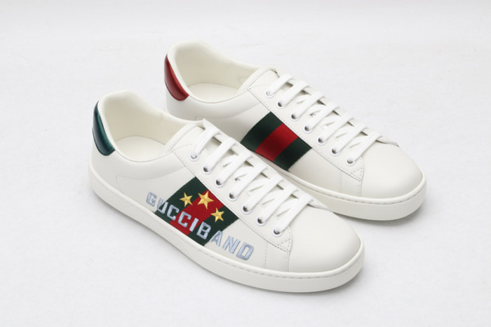 Gu66 Ace Embroidered Low-Top Sneaker 603693 0FI10 9069