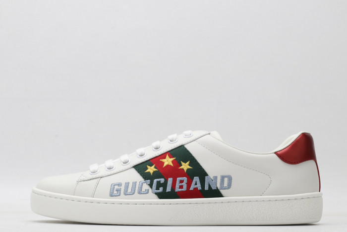 Gu66 Ace Embroidered Low-Top Sneaker 603693 0FI10 9069