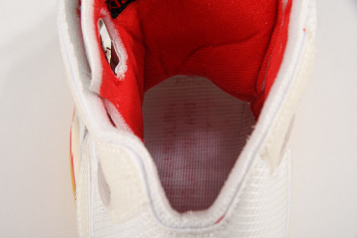 OFW Air Jordan 5 White Fire Red CT8480-002