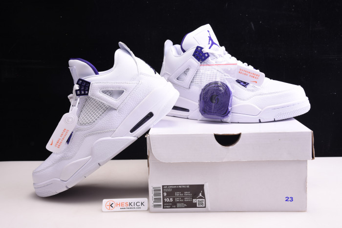 Air Jordan 4 Retro Metallic Purple CT8527-115