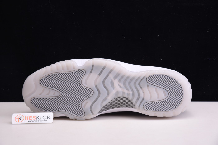 Air Jordan 11 25th Anniversary Black Silver Eyelets CT8012-011