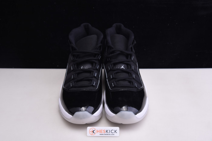 Air Jordan 11 25th Anniversary Black Silver Eyelets CT8012-011