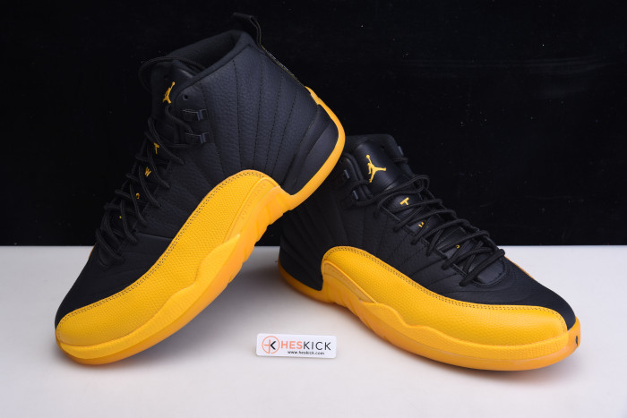 Air Jordan 12 Retro Black University Gold 130690-070