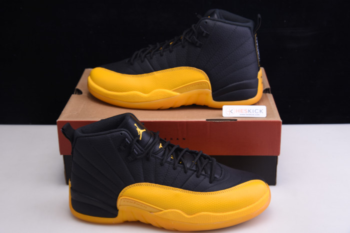 Air Jordan 12 Retro Black University Gold 130690-070