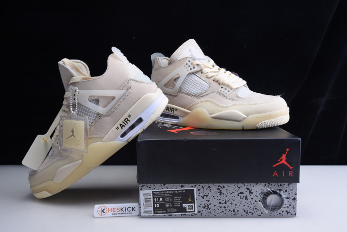 AIR Jordan 4 Retro OFW Sail CV9388-100