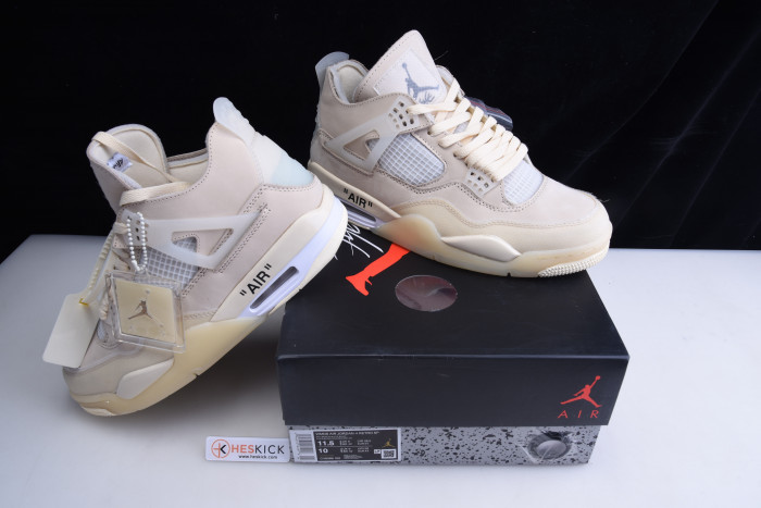 AIR Jordan 4 Retro OFW Sail CV9388-100