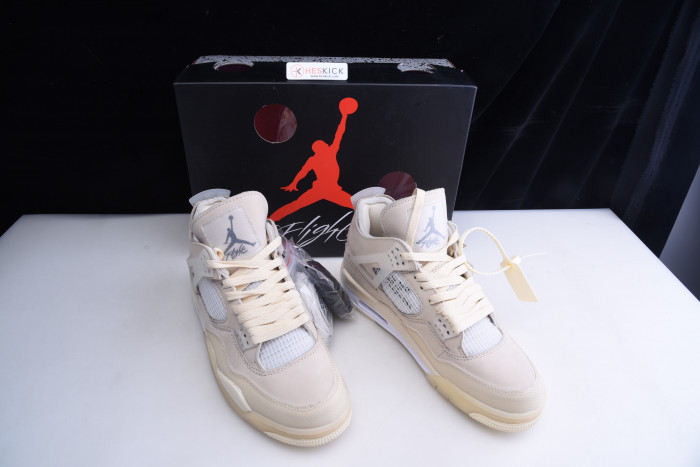 AIR Jordan 4 Retro OFW Sail CV9388-100