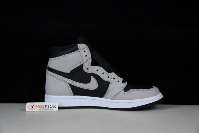 Air Jordan 1 Retro High Black White Light Smoke Grey 555088-035
