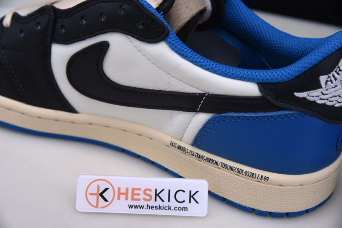 Travis Scott Fragment Air Jordan 1 Low DM7866-140