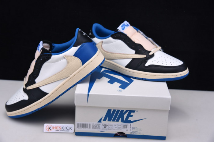 Travis Scott Fragment Air Jordan 1 Low DM7866-140