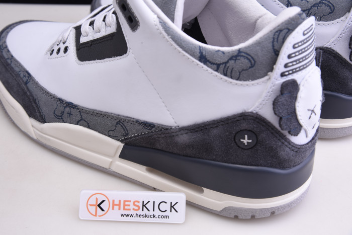AIR JORDAN 3 KAWS COMPANION GREY