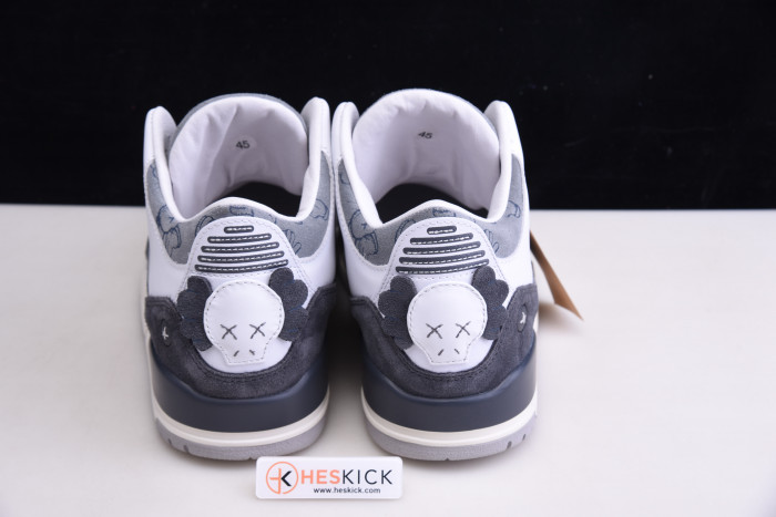 AIR JORDAN 3 KAWS COMPANION GREY