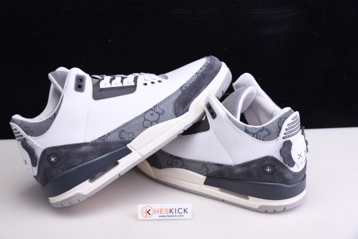 AIR JORDAN 3 KAWS COMPANION GREY