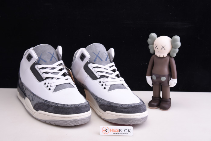 AIR JORDAN 3 KAWS COMPANION GREY