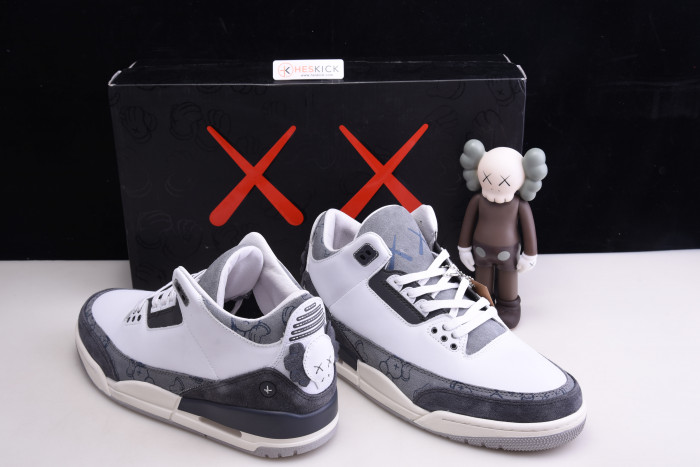 AIR JORDAN 3 KAWS COMPANION GREY