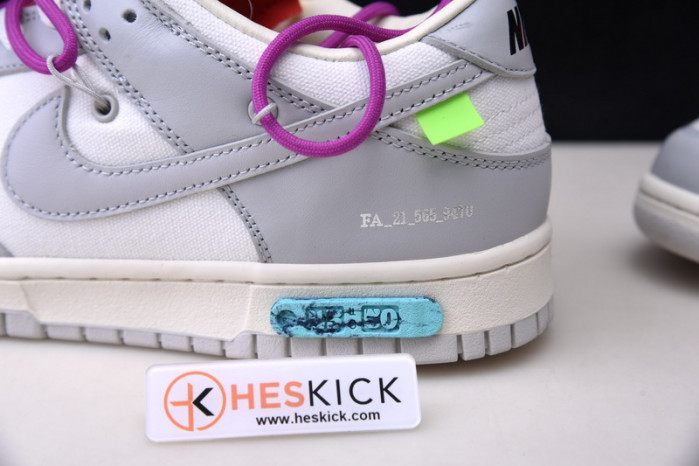 Nike Dunk Low OFW Lot 45 DM1602-101