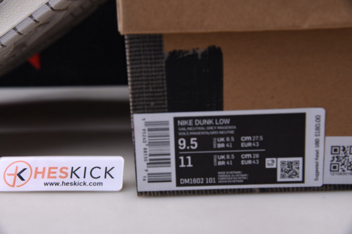 Nike Dunk Low OFW Lot 45 DM1602-101