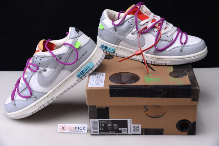Nike Dunk Low OFW Lot 45 DM1602-101