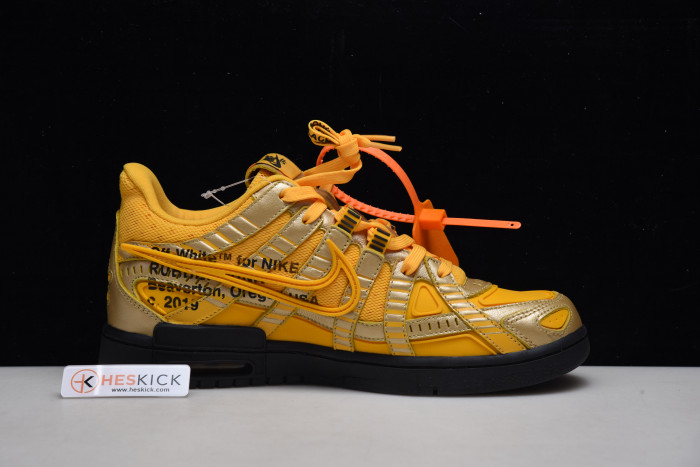 OFW NIKE AIR RUBBER DUNK “UNIVERSITY GOLD” CU6015-700