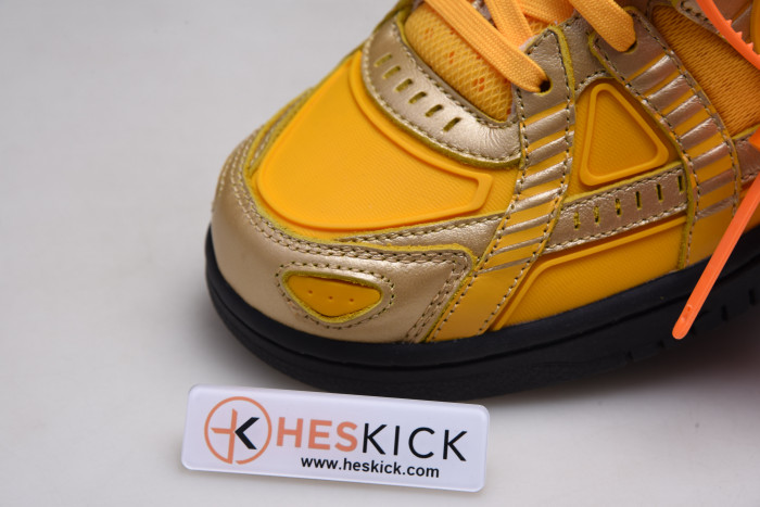 OFW NIKE AIR RUBBER DUNK “UNIVERSITY GOLD” CU6015-700