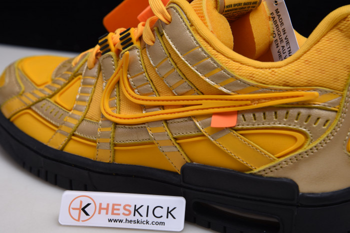 OFW NIKE AIR RUBBER DUNK “UNIVERSITY GOLD” CU6015-700
