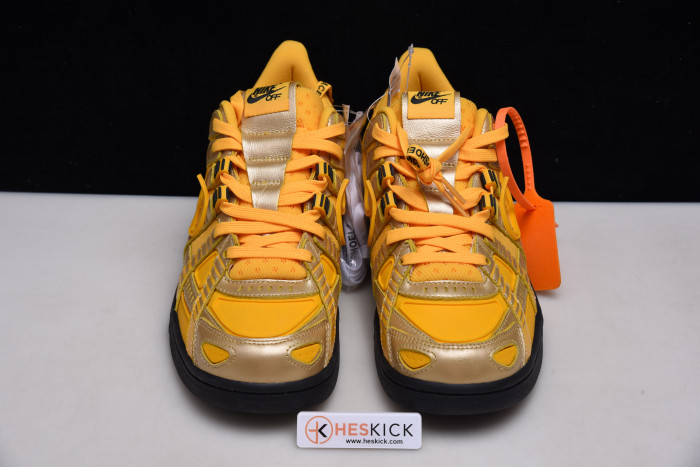 OFW NIKE AIR RUBBER DUNK “UNIVERSITY GOLD” CU6015-700