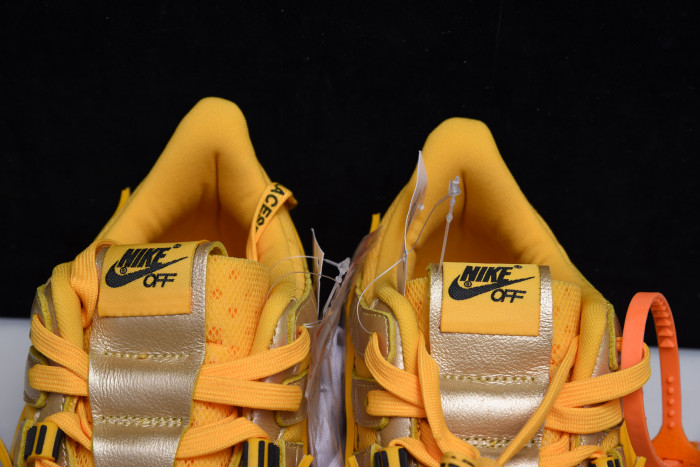 OFW NIKE AIR RUBBER DUNK “UNIVERSITY GOLD” CU6015-700