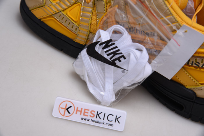 OFW NIKE AIR RUBBER DUNK “UNIVERSITY GOLD” CU6015-700