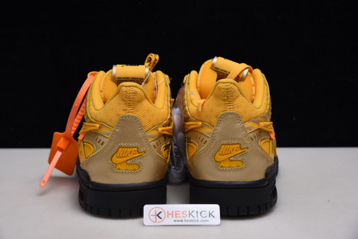 OFW NIKE AIR RUBBER DUNK “UNIVERSITY GOLD” CU6015-700