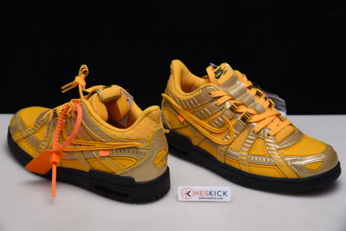 OFW NIKE AIR RUBBER DUNK “UNIVERSITY GOLD” CU6015-700