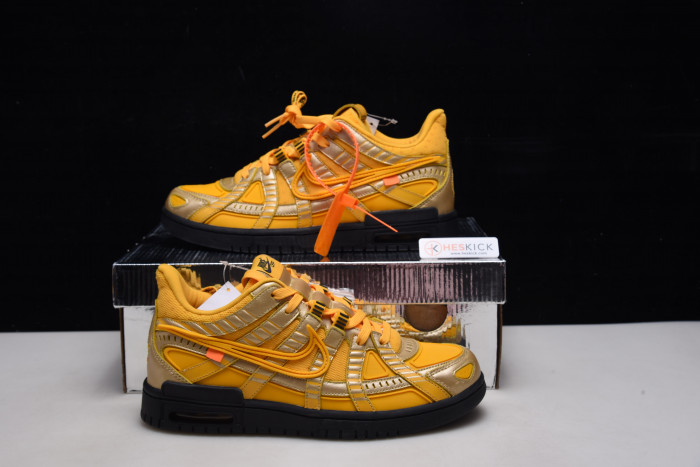 OFW NIKE AIR RUBBER DUNK “UNIVERSITY GOLD” CU6015-700