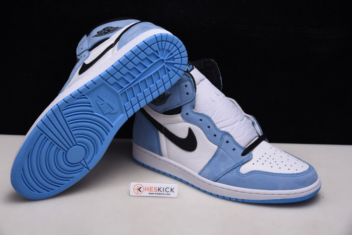 AIR Jordan 1 Retro High White University Blue Black 555088-134