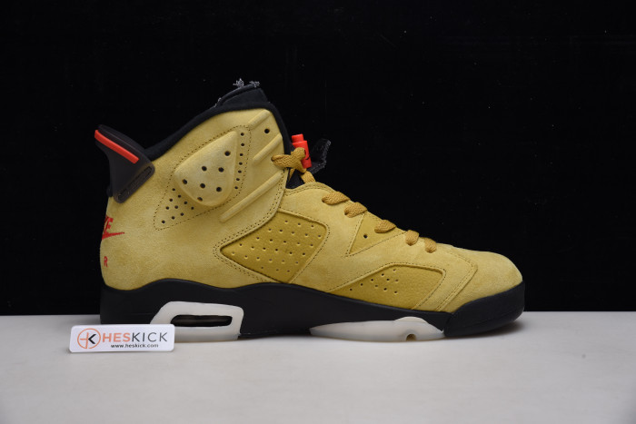 AIR JORDAN 6 YELLOW X TRAVIS SCOTT CN1084-300