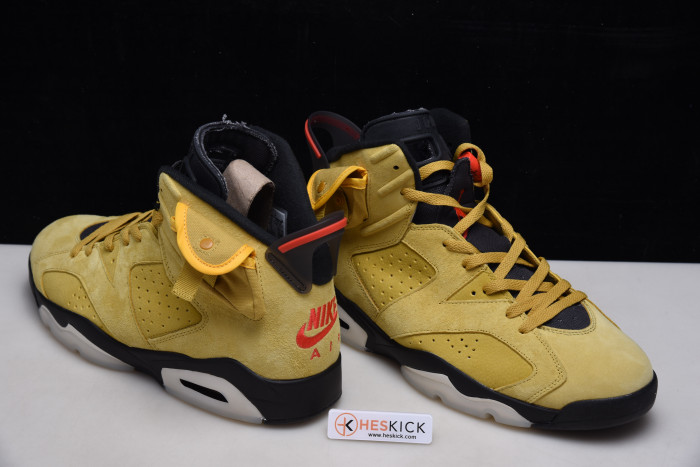 AIR JORDAN 6 YELLOW X TRAVIS SCOTT CN1084-300