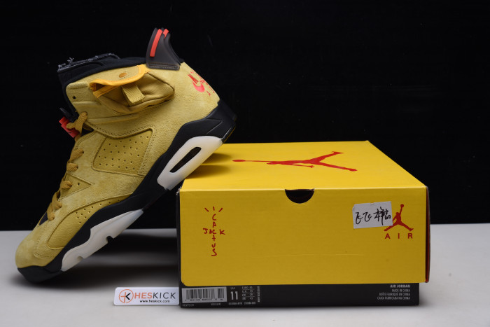 AIR JORDAN 6 YELLOW X TRAVIS SCOTT CN1084-300