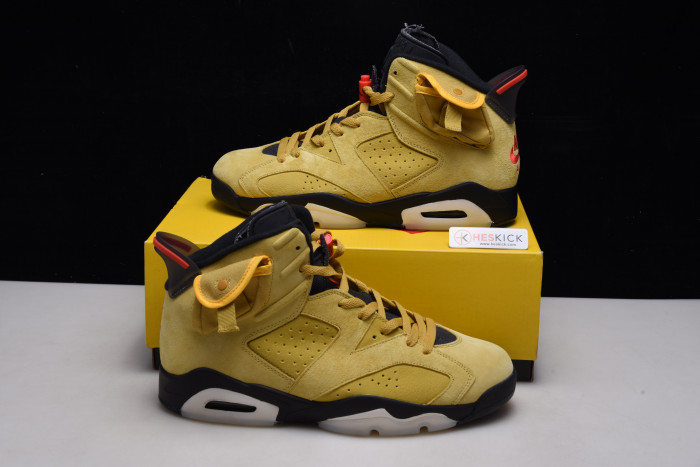AIR JORDAN 6 YELLOW X TRAVIS SCOTT CN1084-300