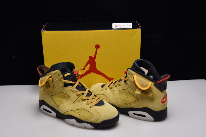 AIR JORDAN 6 YELLOW X TRAVIS SCOTT CN1084-300