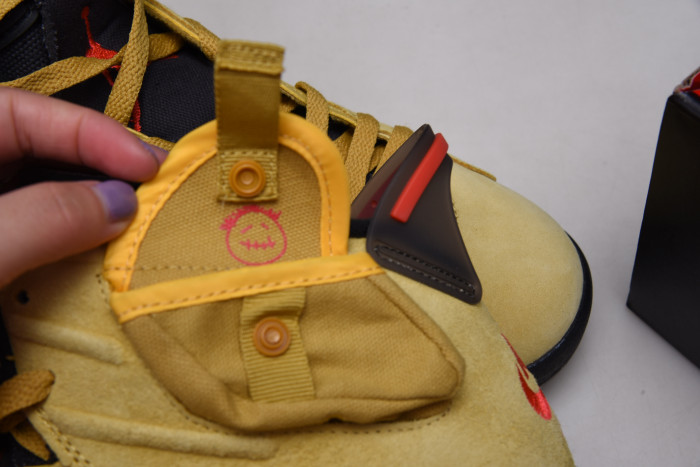 AIR JORDAN 6 YELLOW X TRAVIS SCOTT CN1084-300