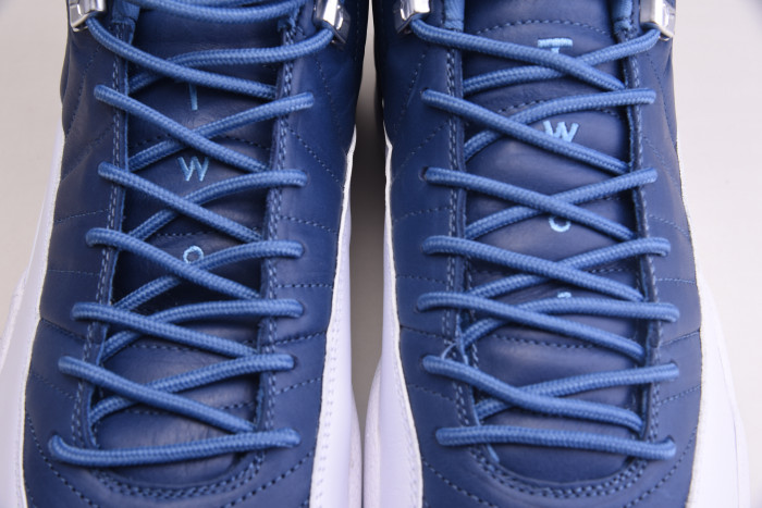 Air Jordan 12 Retro Stone Blue 130690-404