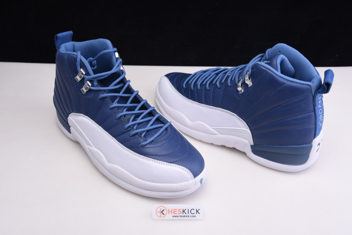 Air Jordan 12 Retro Stone Blue 130690-404