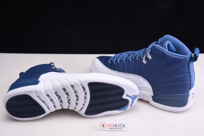Air Jordan 12 Retro Stone Blue 130690-404
