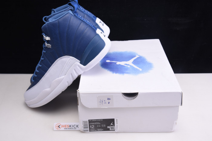 Air Jordan 12 Retro Stone Blue 130690-404