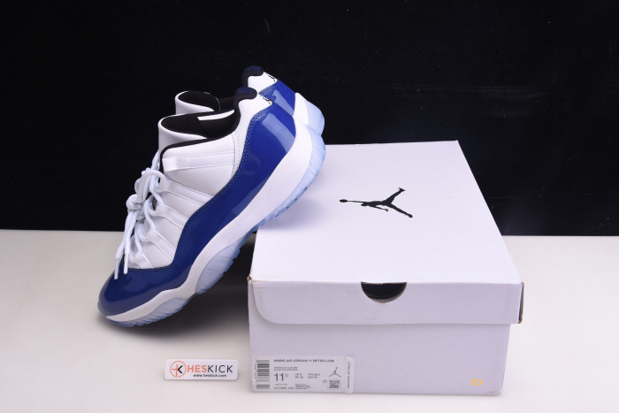 Air Jordan 11 Retro Low White Concord AH7860-100